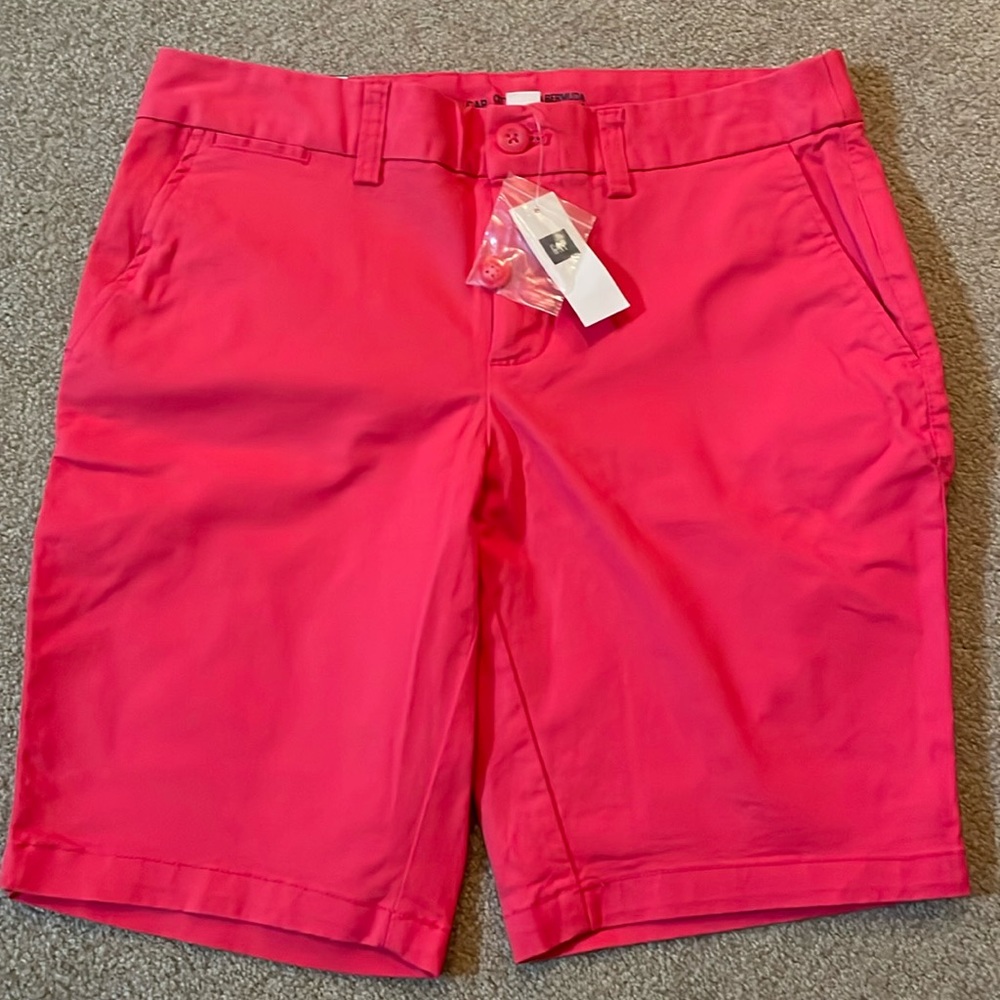 Women’s Pink Bermuda Shorts